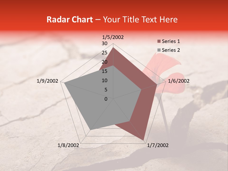 Surface Fresh Crack PowerPoint Template