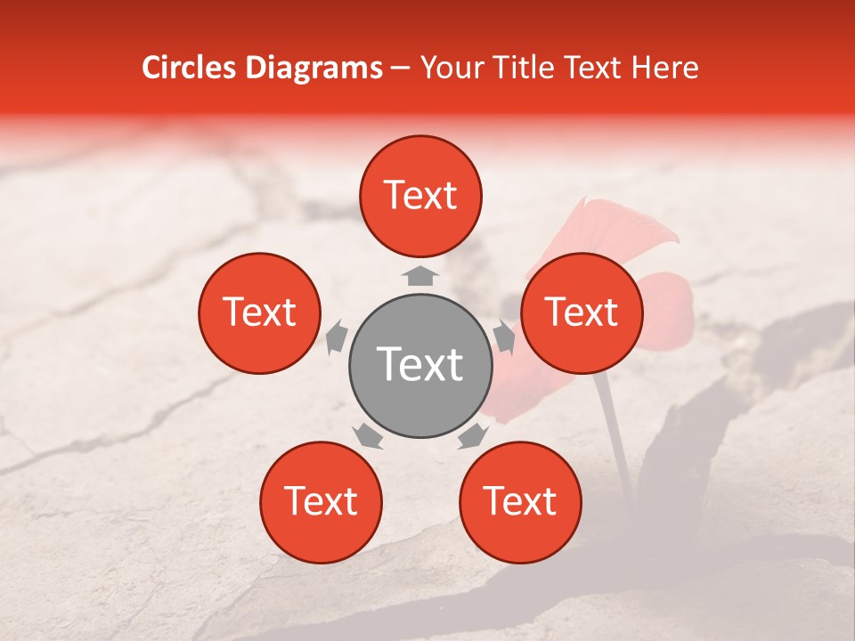 Surface Fresh Crack PowerPoint Template