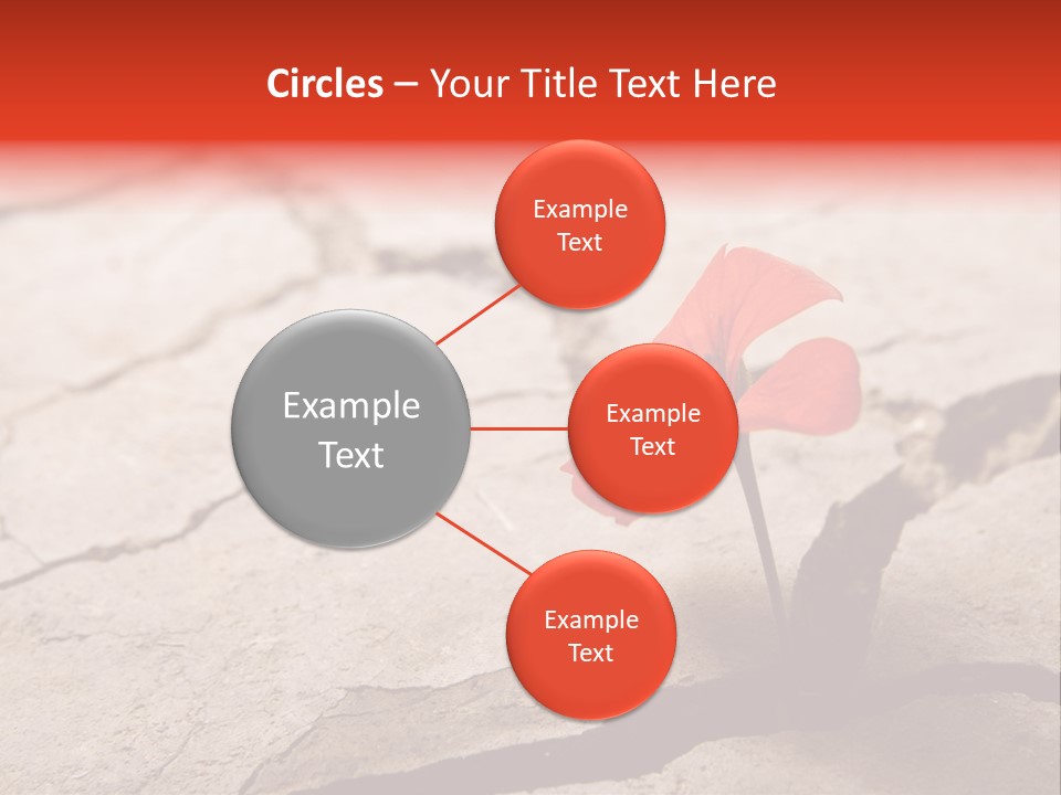 Surface Fresh Crack PowerPoint Template