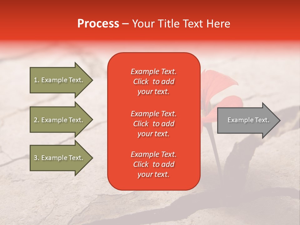 Surface Fresh Crack PowerPoint Template