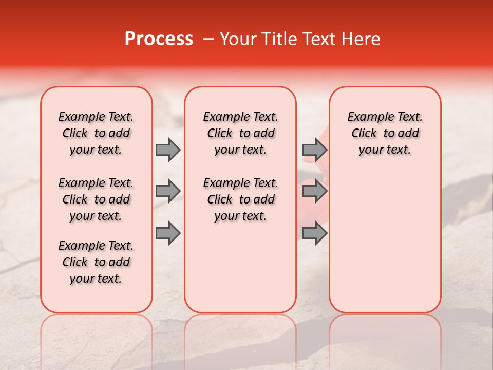 Surface Fresh Crack PowerPoint Template