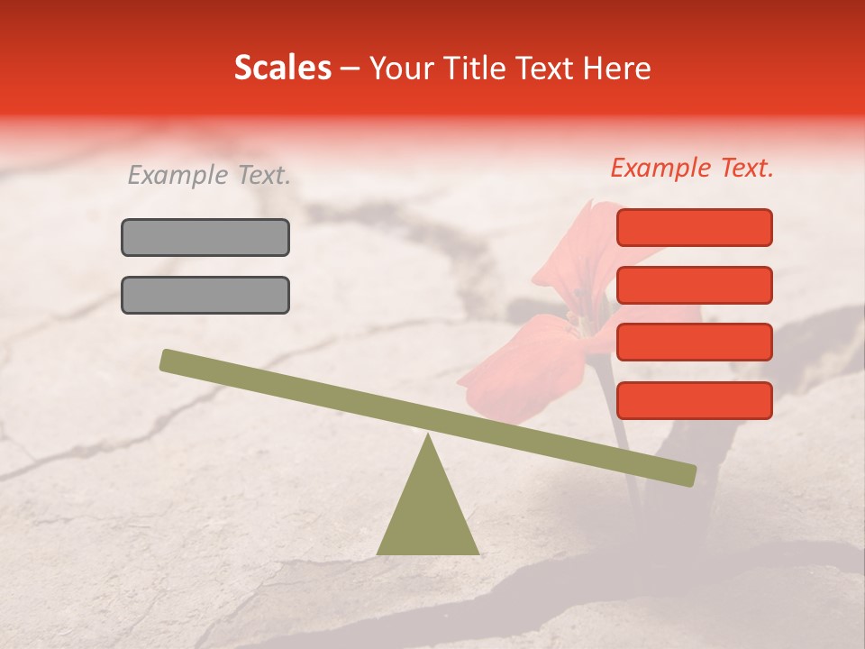 Surface Fresh Crack PowerPoint Template