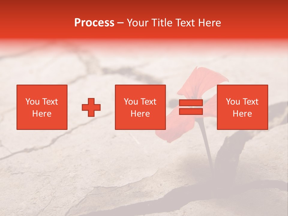 Surface Fresh Crack PowerPoint Template