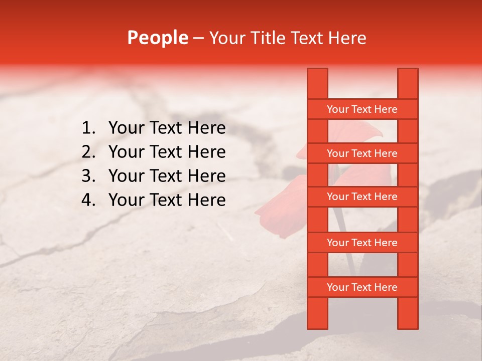 Surface Fresh Crack PowerPoint Template