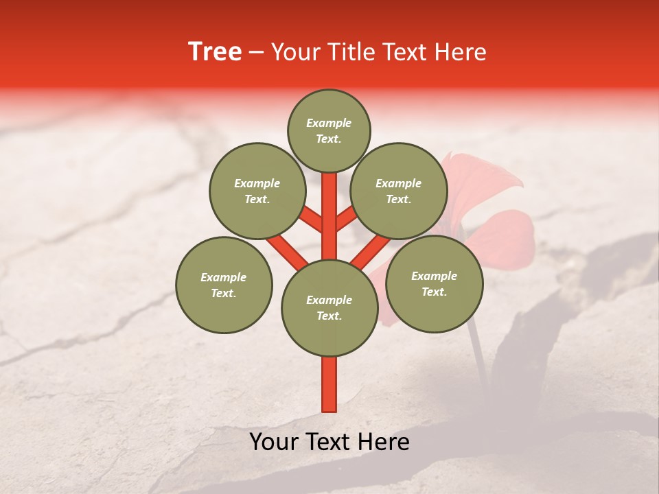 Surface Fresh Crack PowerPoint Template