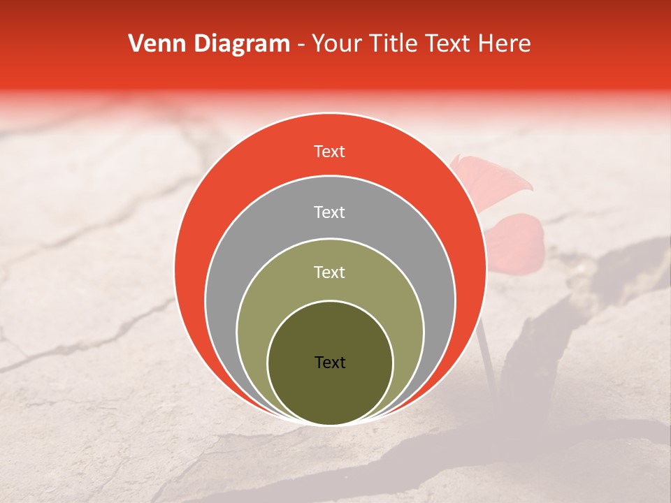 Surface Fresh Crack PowerPoint Template