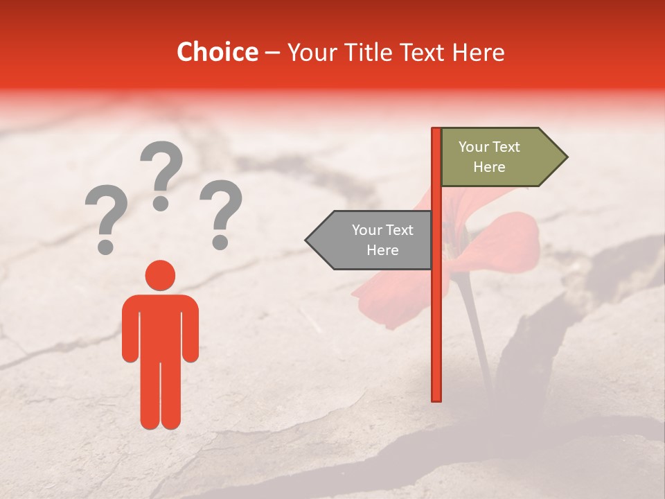 Surface Fresh Crack PowerPoint Template