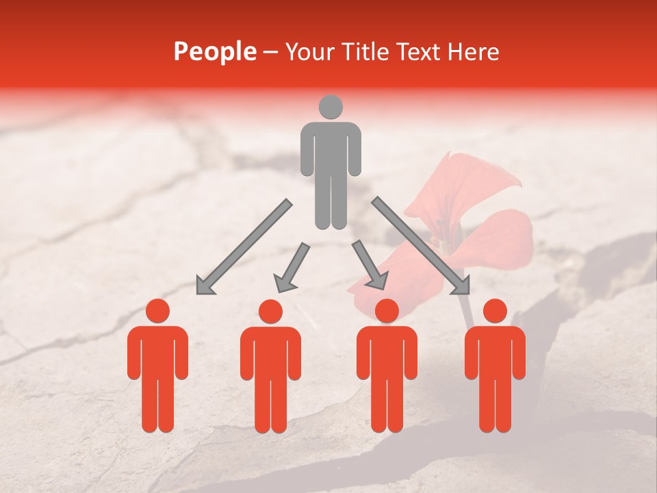 Surface Fresh Crack PowerPoint Template