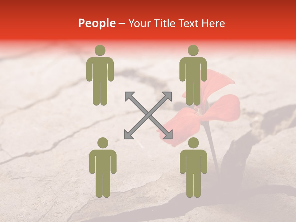 Surface Fresh Crack PowerPoint Template