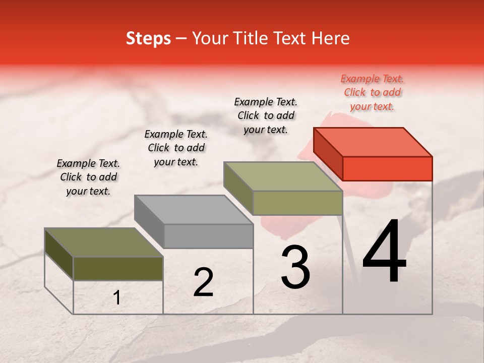 Surface Fresh Crack PowerPoint Template