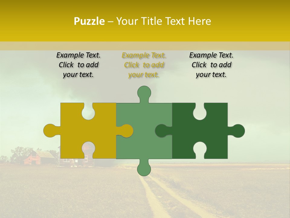 Wind Spout Storm PowerPoint Template