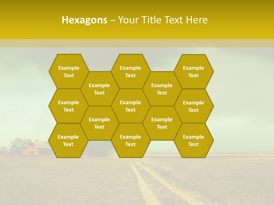 Wind Spout Storm PowerPoint Template