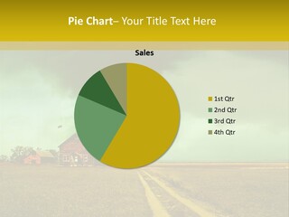 Wind Spout Storm PowerPoint Template