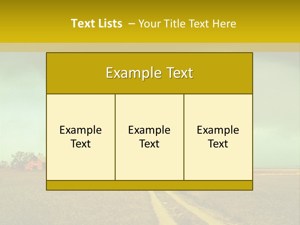 Wind Spout Storm PowerPoint Template