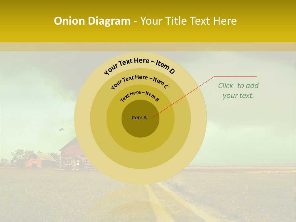 Wind Spout Storm PowerPoint Template
