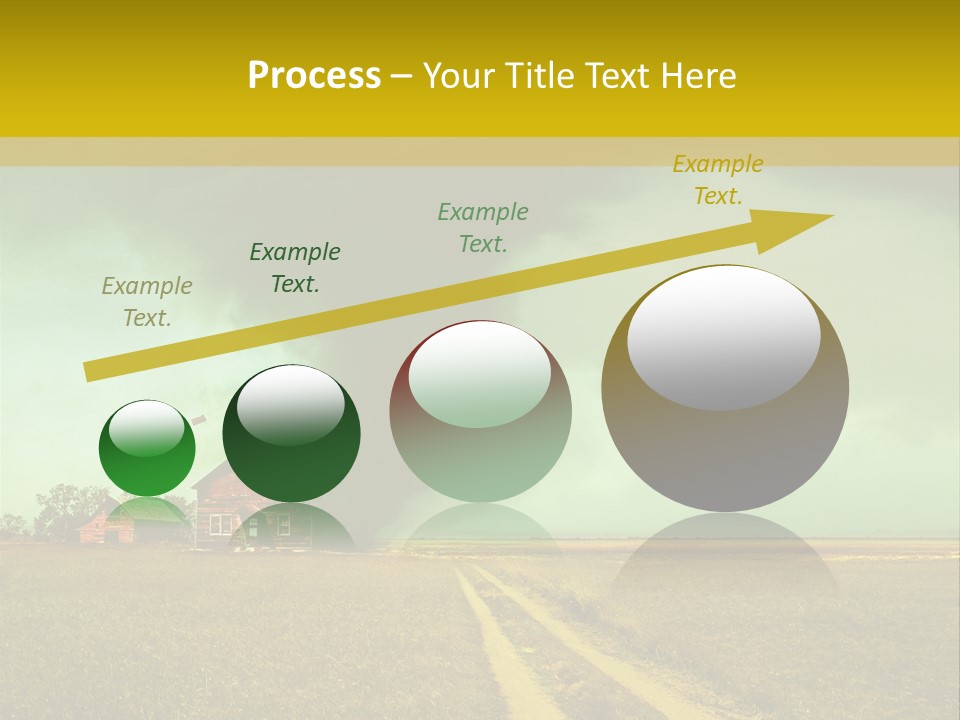 Wind Spout Storm PowerPoint Template