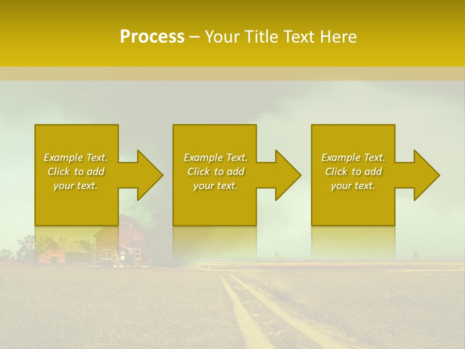 Wind Spout Storm PowerPoint Template