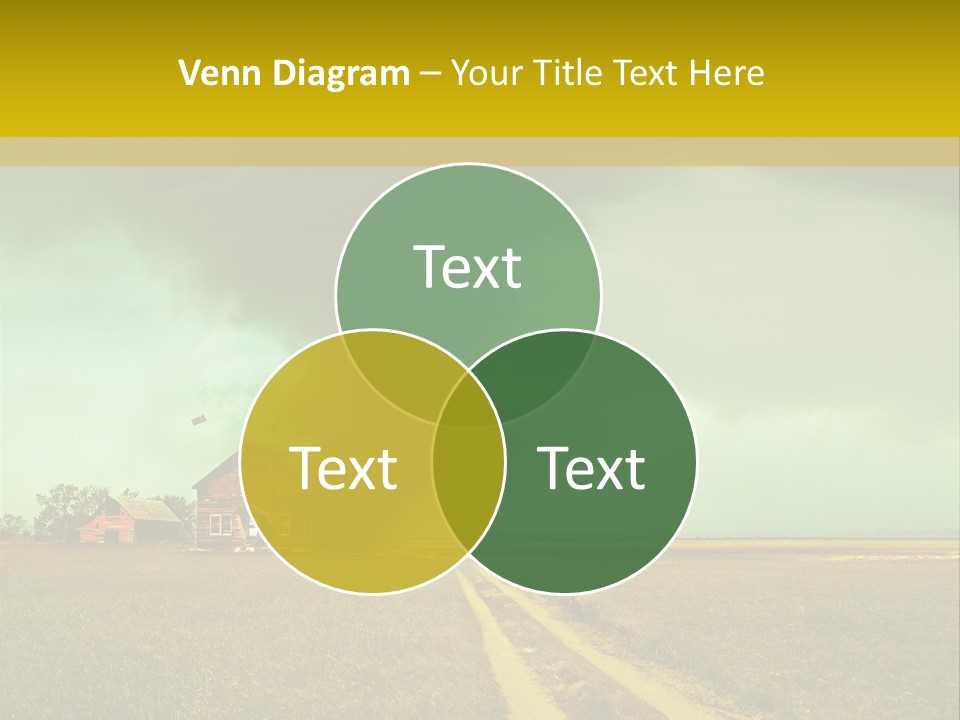 Wind Spout Storm PowerPoint Template