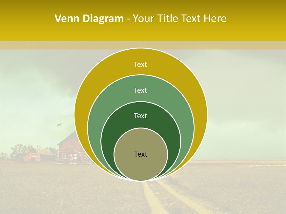 Wind Spout Storm PowerPoint Template