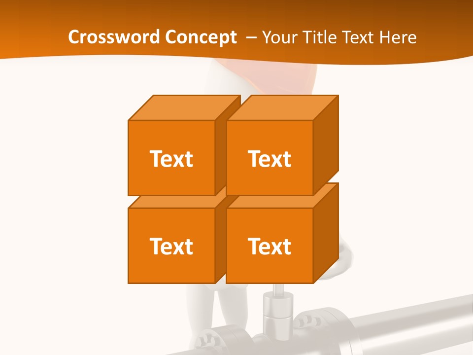 Valve Water Barrel PowerPoint Template