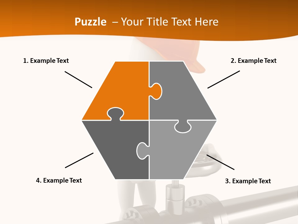 Valve Water Barrel PowerPoint Template