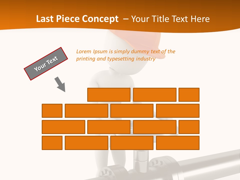 Valve Water Barrel PowerPoint Template