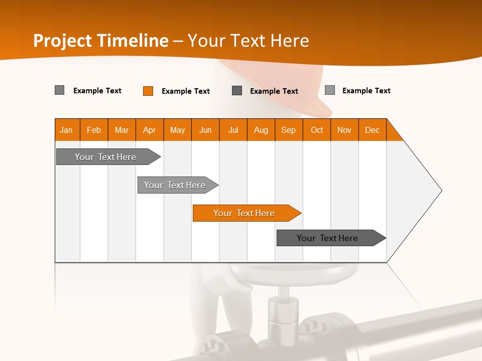 Valve Water Barrel PowerPoint Template