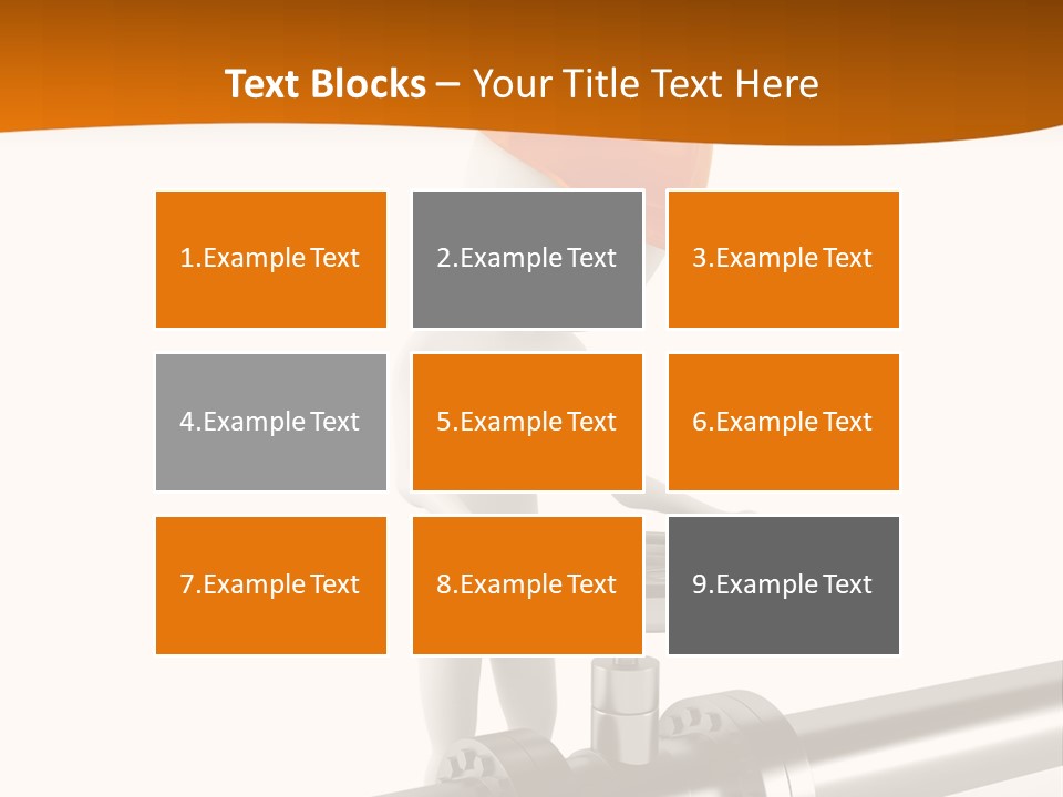 Valve Water Barrel PowerPoint Template
