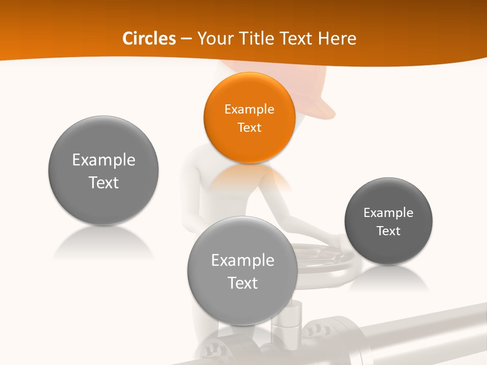 Valve Water Barrel PowerPoint Template