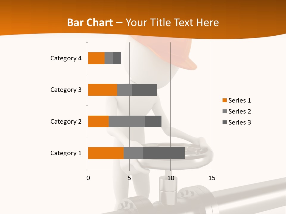 Valve Water Barrel PowerPoint Template