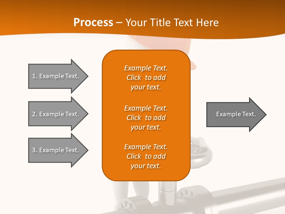 Valve Water Barrel PowerPoint Template