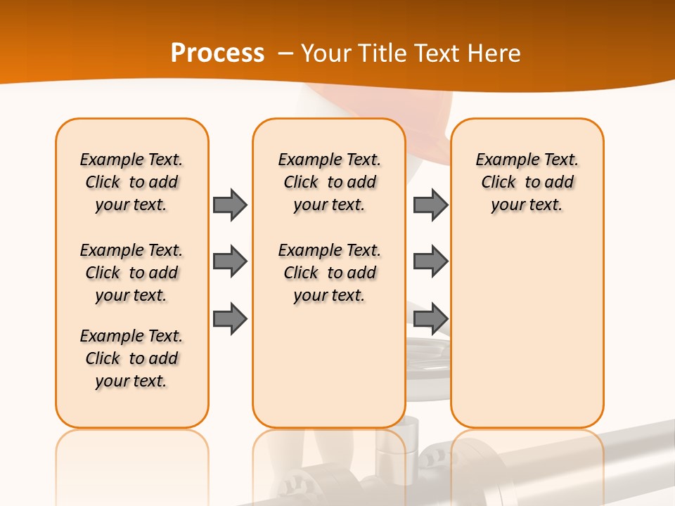 Valve Water Barrel PowerPoint Template
