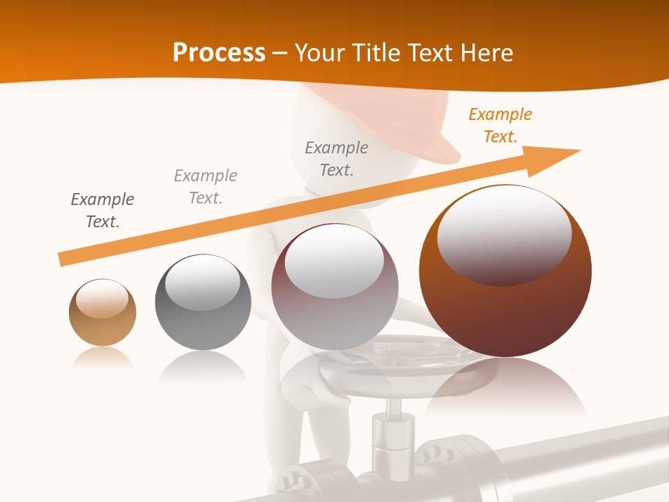 Valve Water Barrel PowerPoint Template