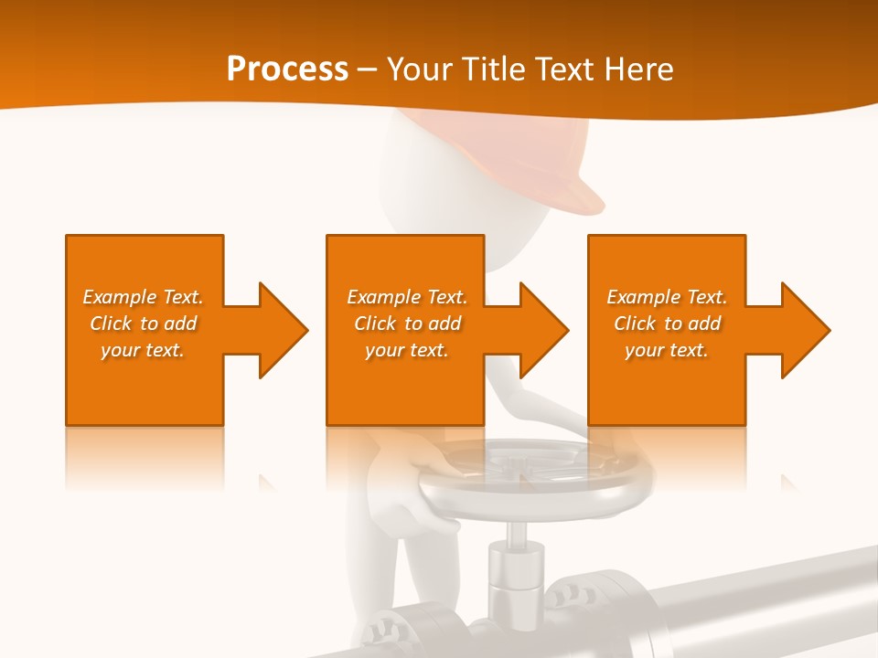 Valve Water Barrel PowerPoint Template