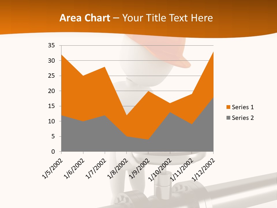 Valve Water Barrel PowerPoint Template