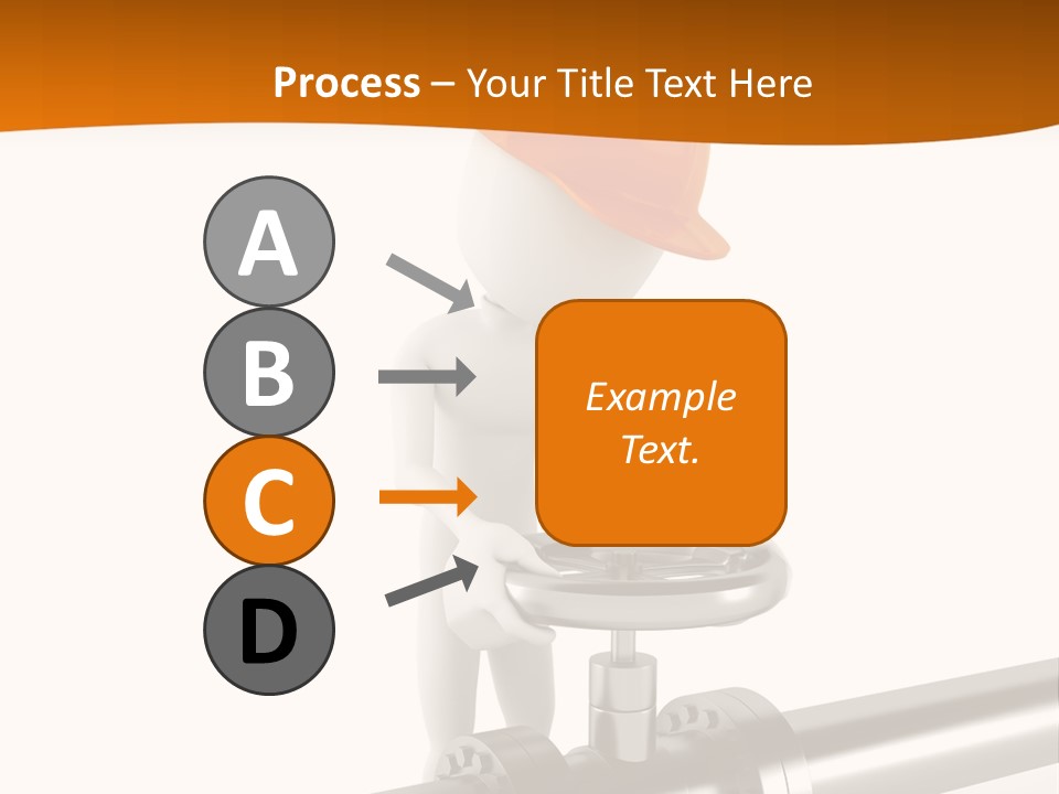 Valve Water Barrel PowerPoint Template