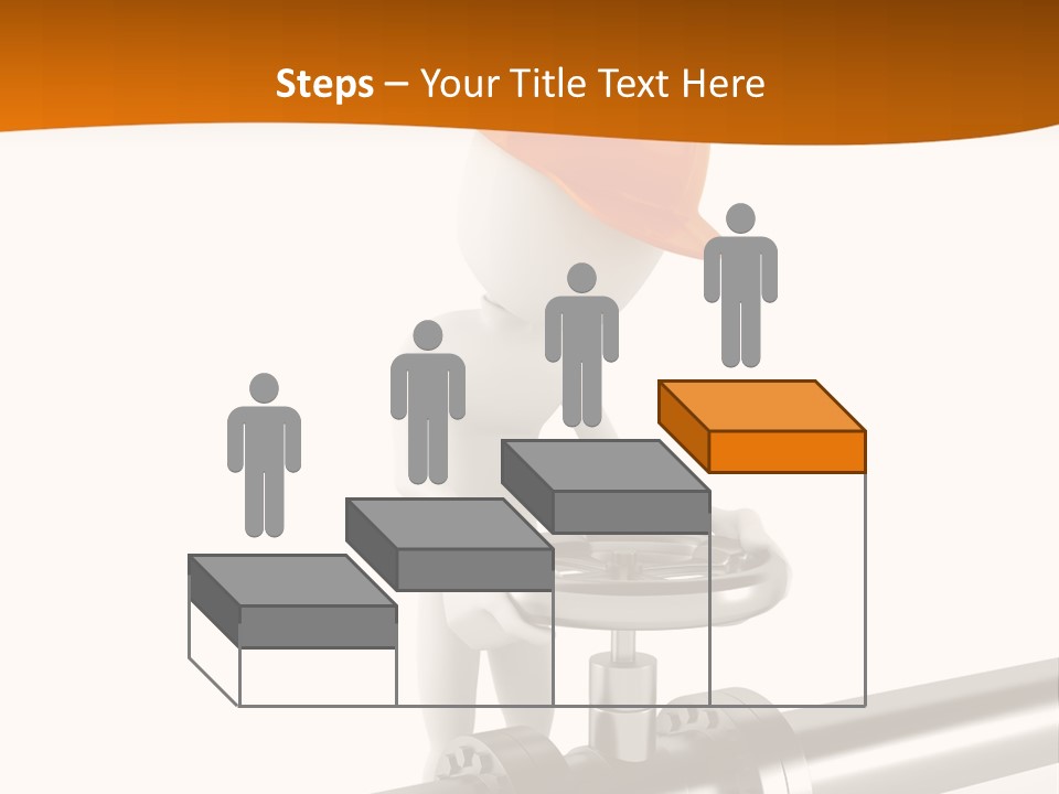 Valve Water Barrel PowerPoint Template