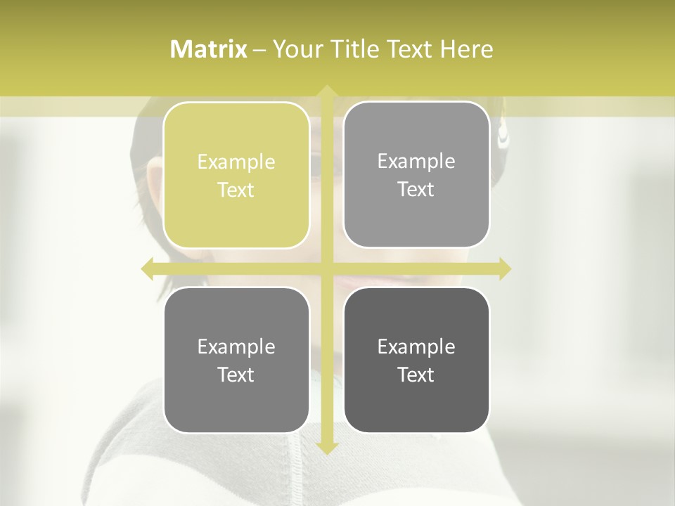 Son Face Boy PowerPoint Template