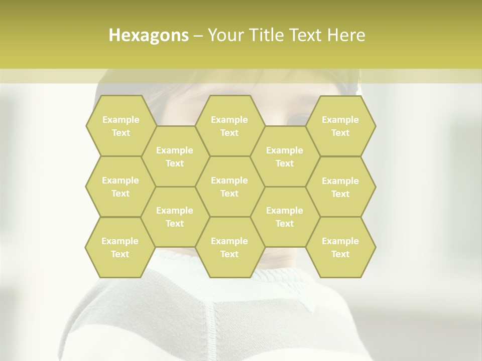 Son Face Boy PowerPoint Template