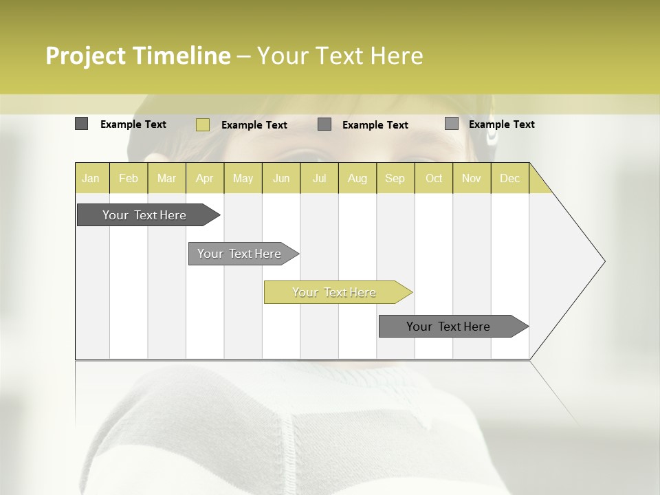 Son Face Boy PowerPoint Template