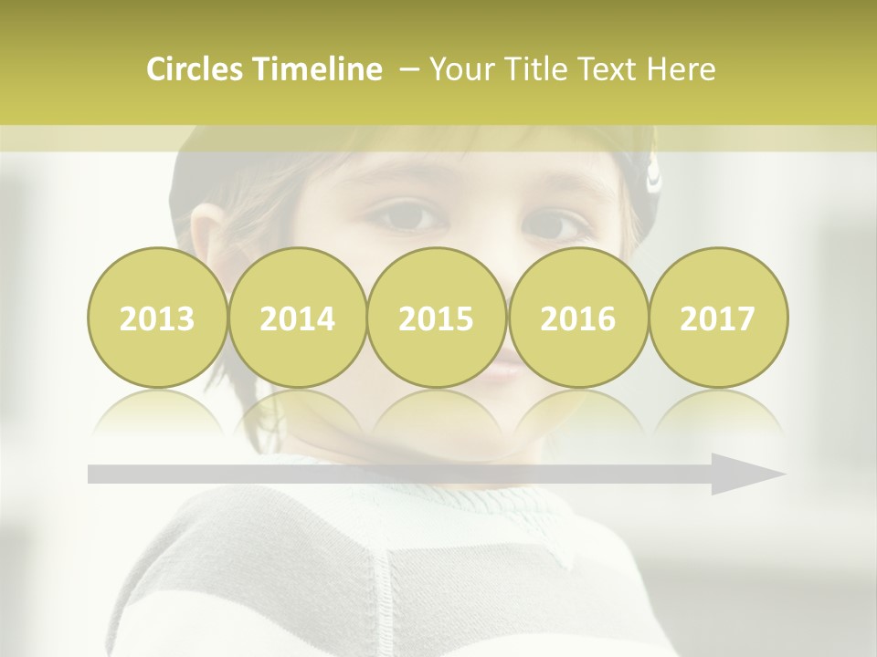 Son Face Boy PowerPoint Template