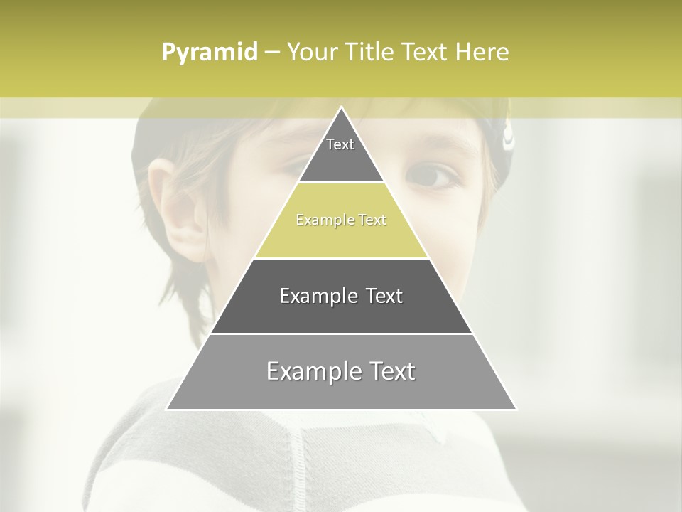Son Face Boy PowerPoint Template