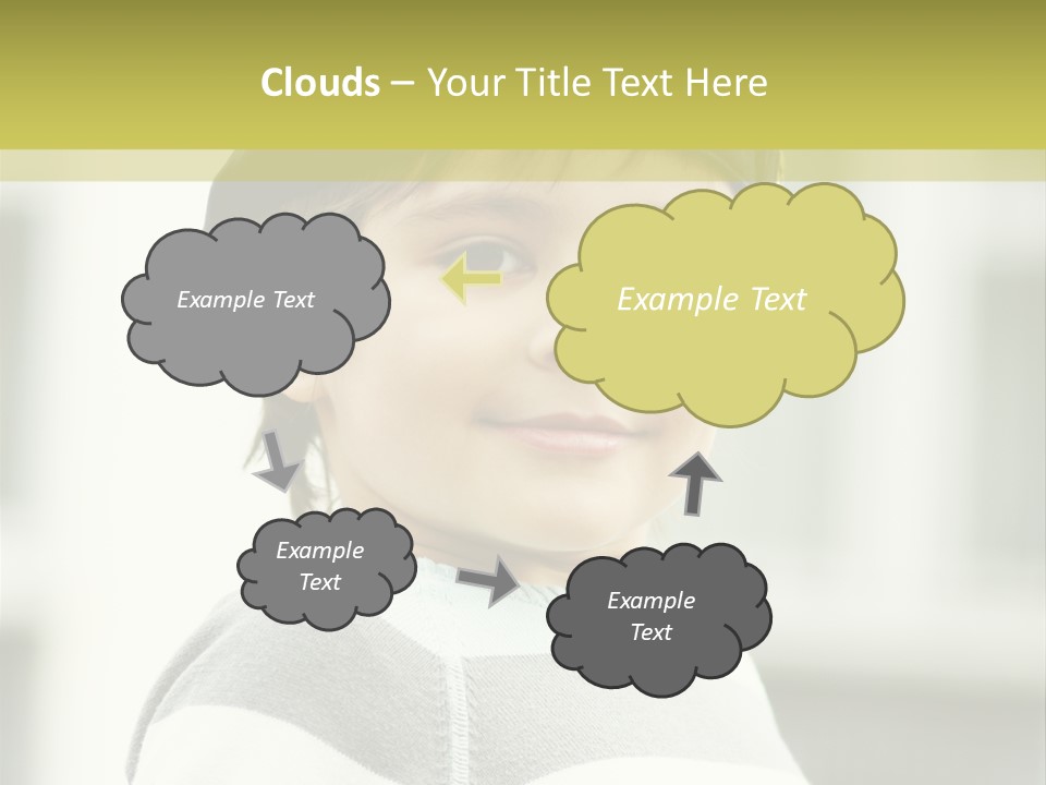 Son Face Boy PowerPoint Template