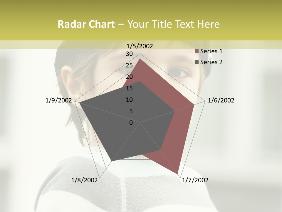 Son Face Boy PowerPoint Template