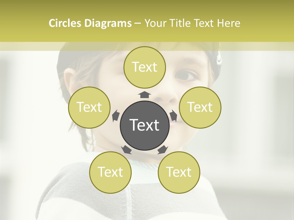 Son Face Boy PowerPoint Template