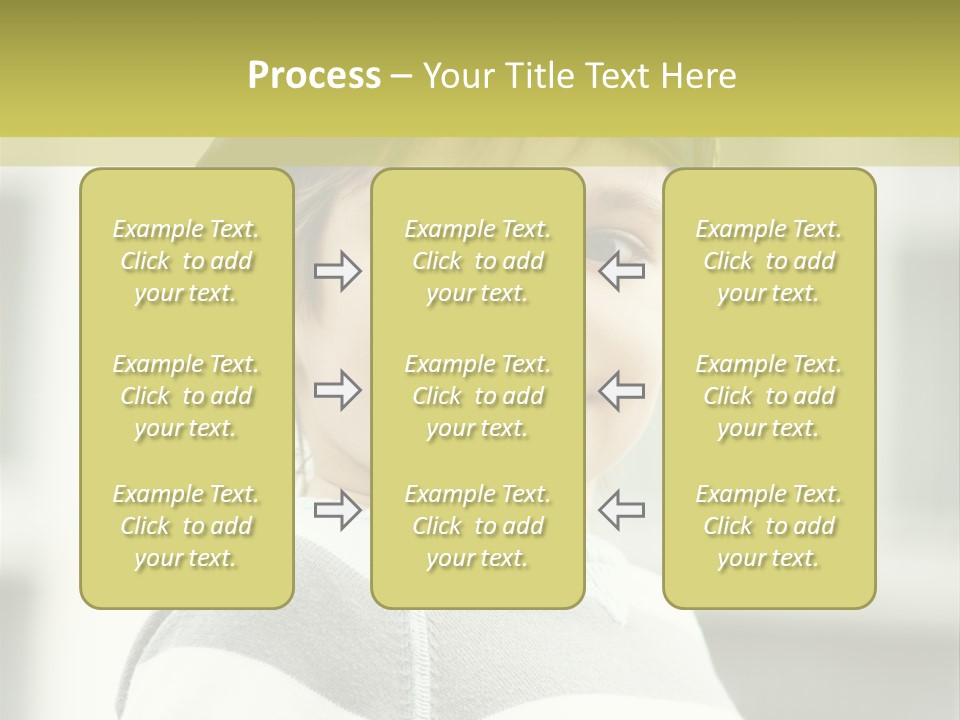 Son Face Boy PowerPoint Template