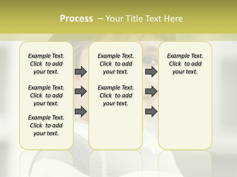 Son Face Boy PowerPoint Template