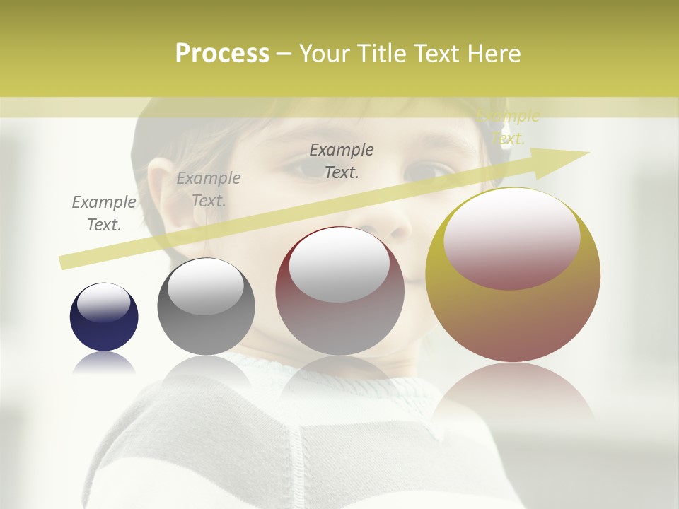 Son Face Boy PowerPoint Template