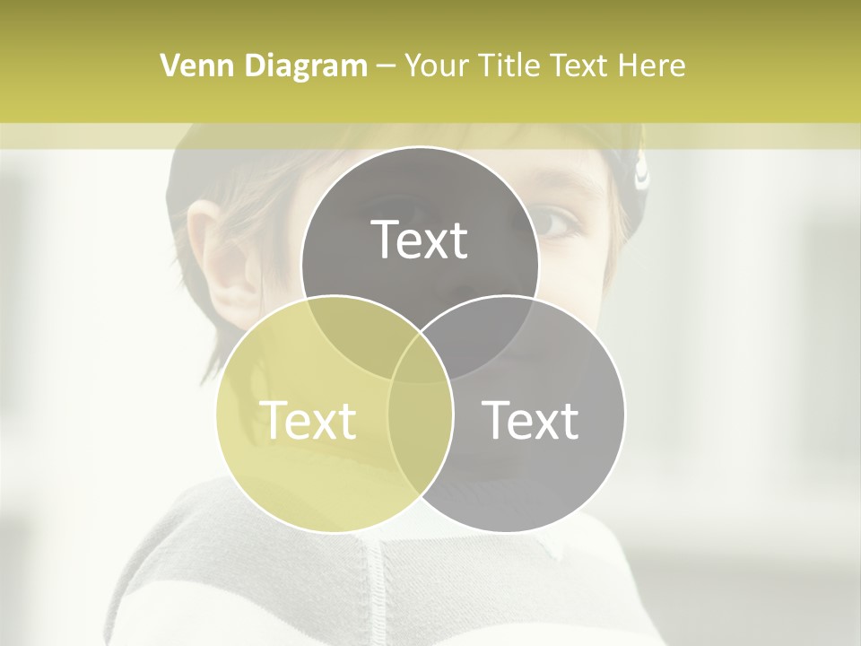 Son Face Boy PowerPoint Template