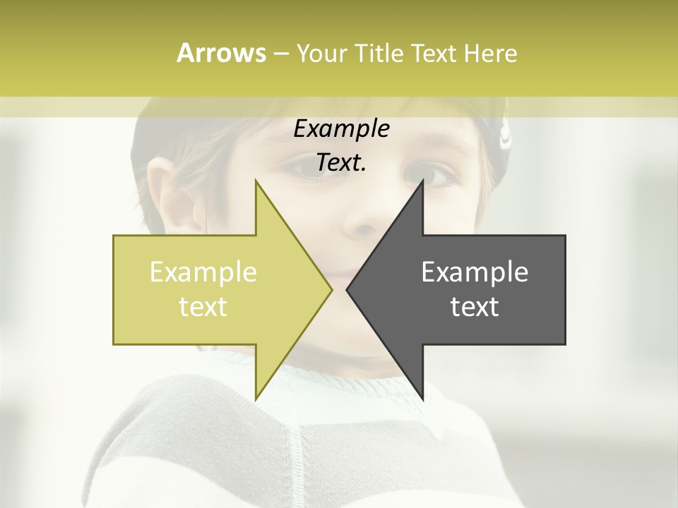 Son Face Boy PowerPoint Template